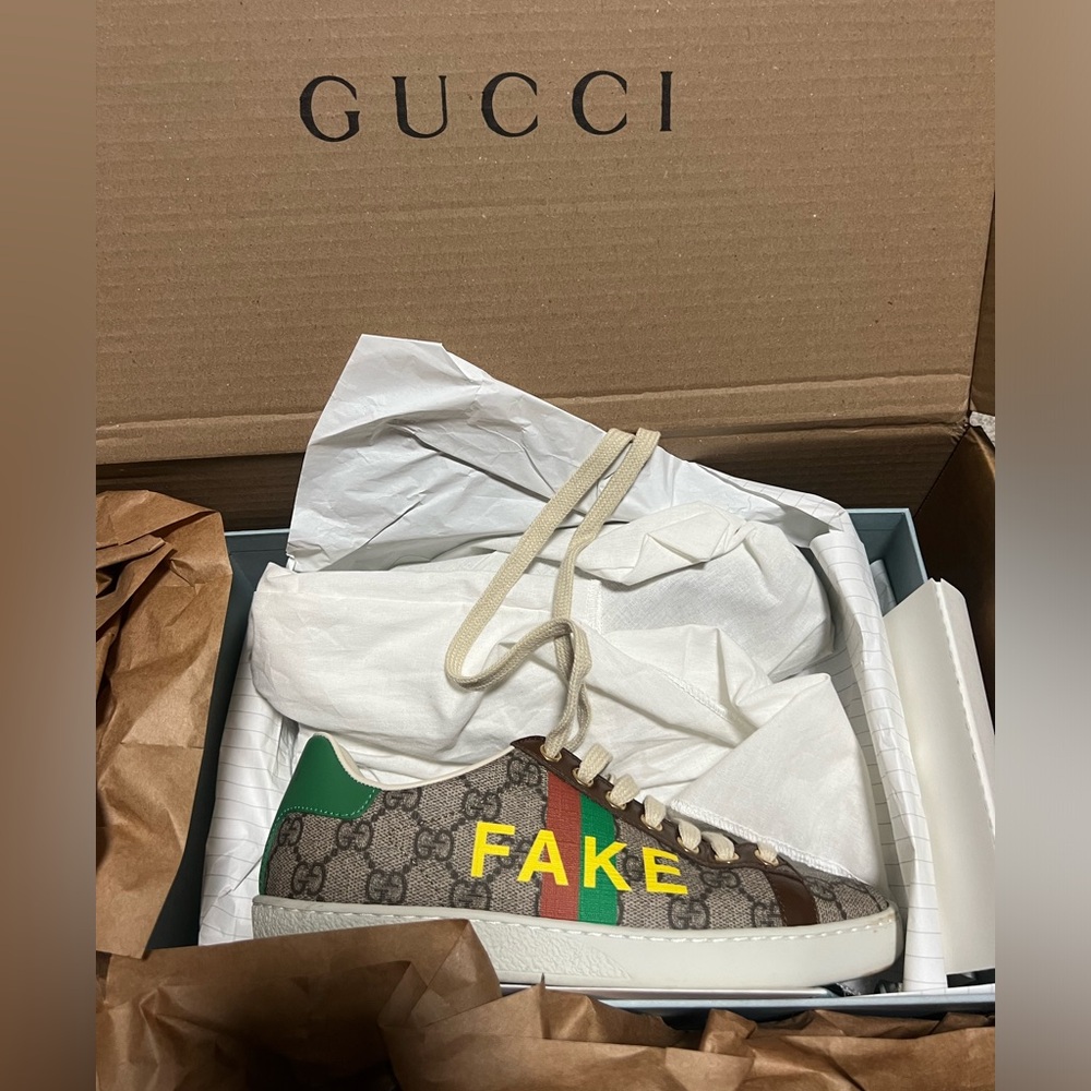 Gucci Ace Sneakers Worn Once size 35